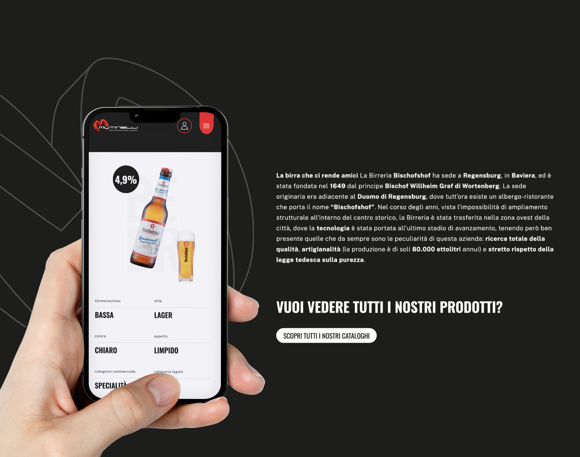 Visualizzazione Prodotti Mutinelli