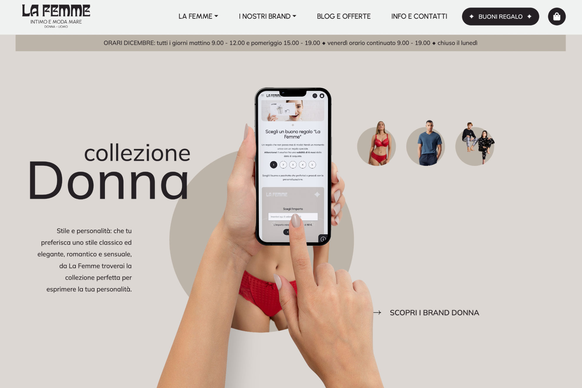 Restyling sito web